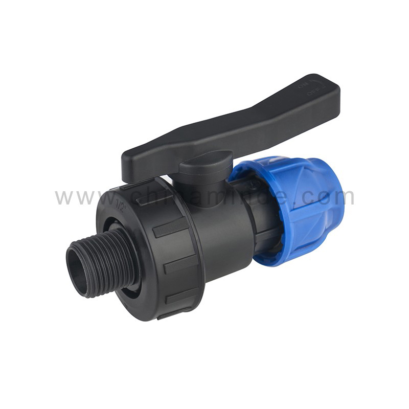 PP Ball Valve(M Thread)