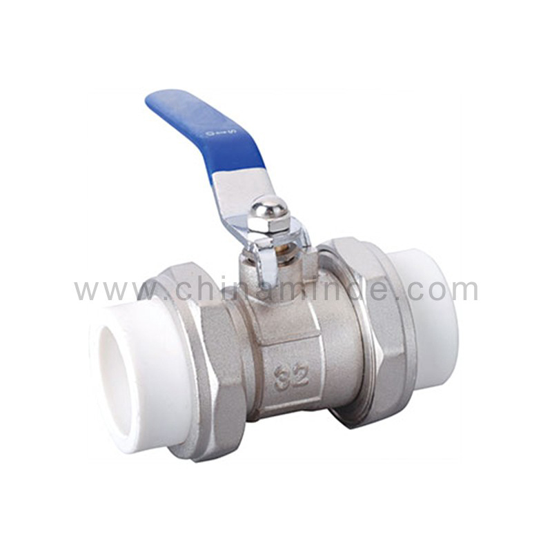 Double Union Ball Valve Copper Core&Body