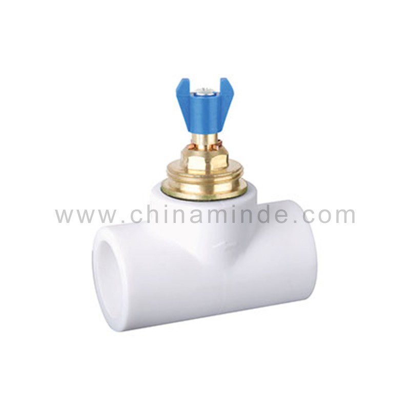 Concealed Chrome Coated Stop Valve